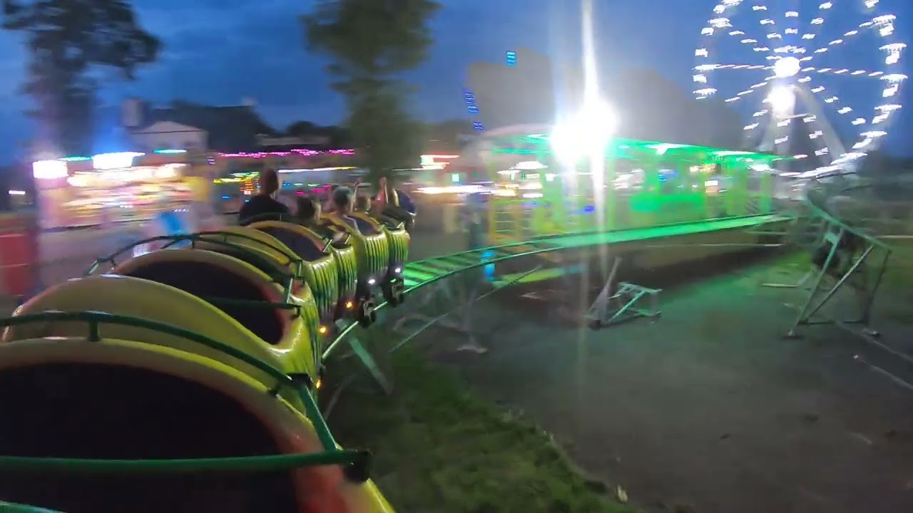 Lunapark Jiri Novy - Speedy Gonzales rollercoaster on ride 4