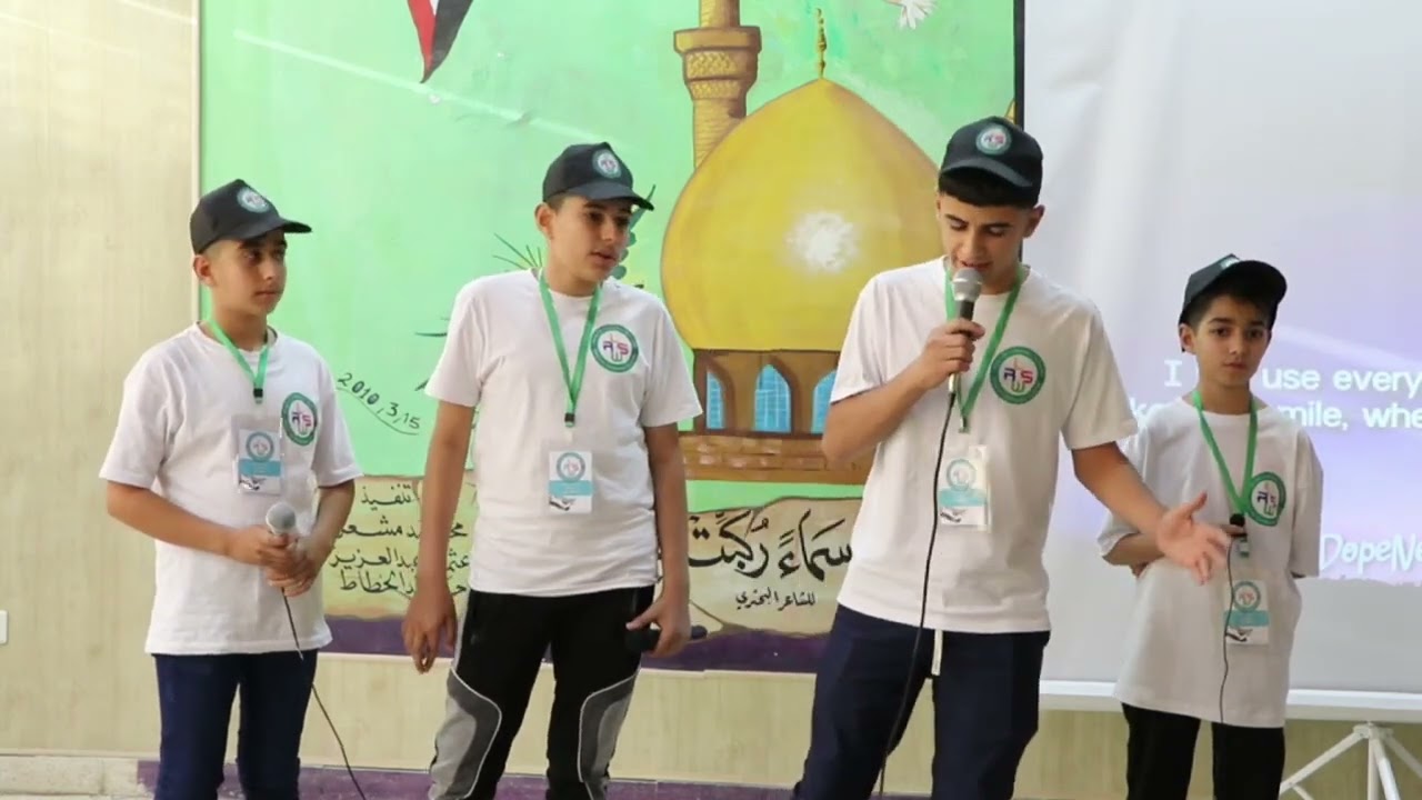مهرجان اللغة الانكليزية الثاني في سامراء/ فعالية الاداء الغنائي singing performance