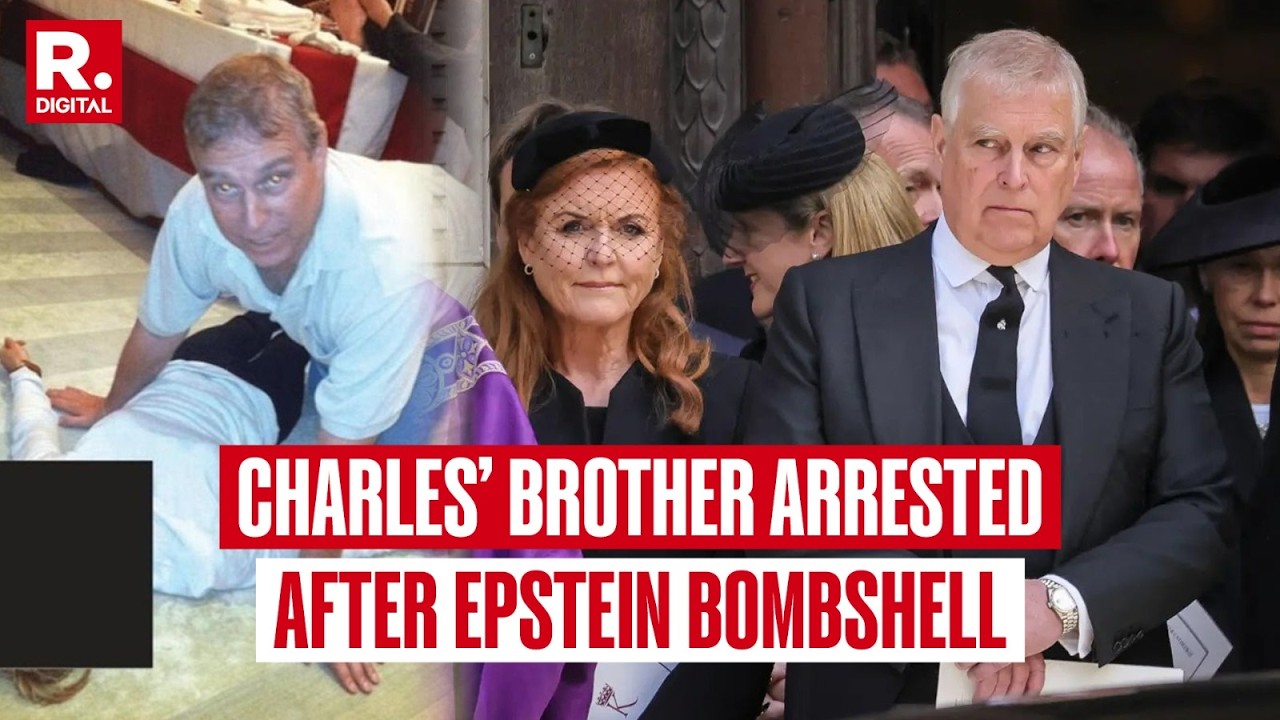 UK Police Lifts The King's Brother From His Home, Andrew Mountbatten-Windsor, In Custody