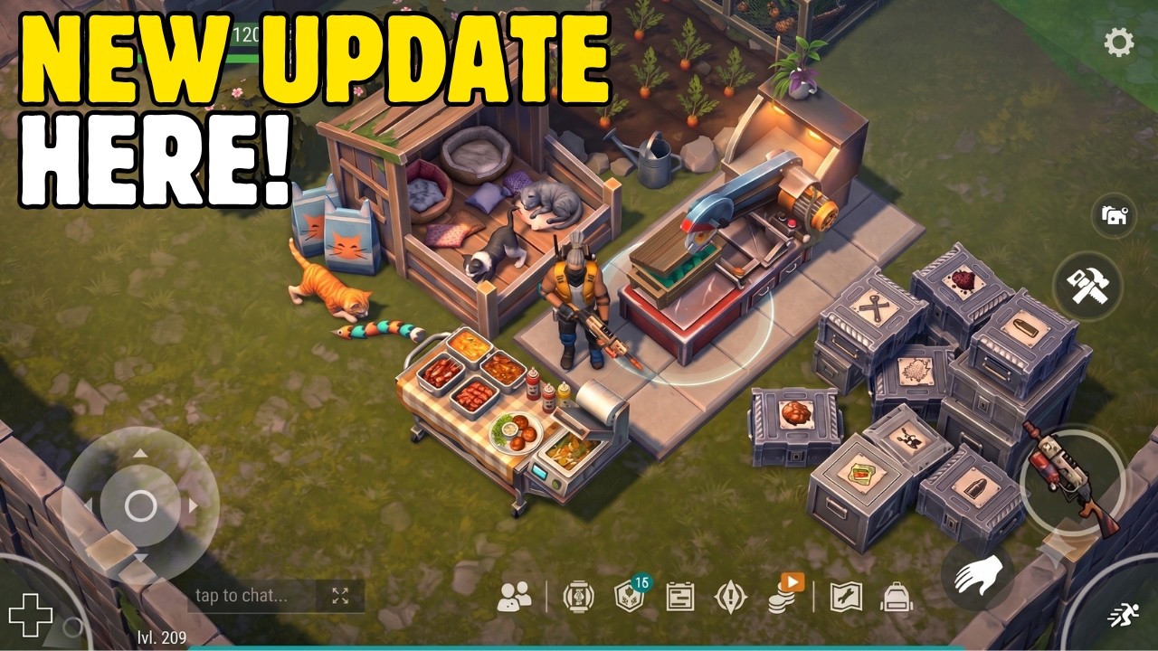 NEW UPDATE HERE! Scouting and Cat Person | Last Day On Earth Survival