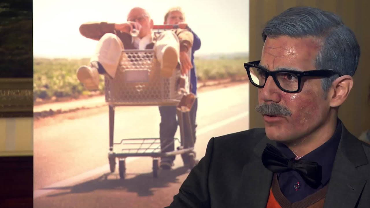 Grandpa Rizzo trifft BAD GRANDPA Johnny Knoxville und Jackson Nicoll