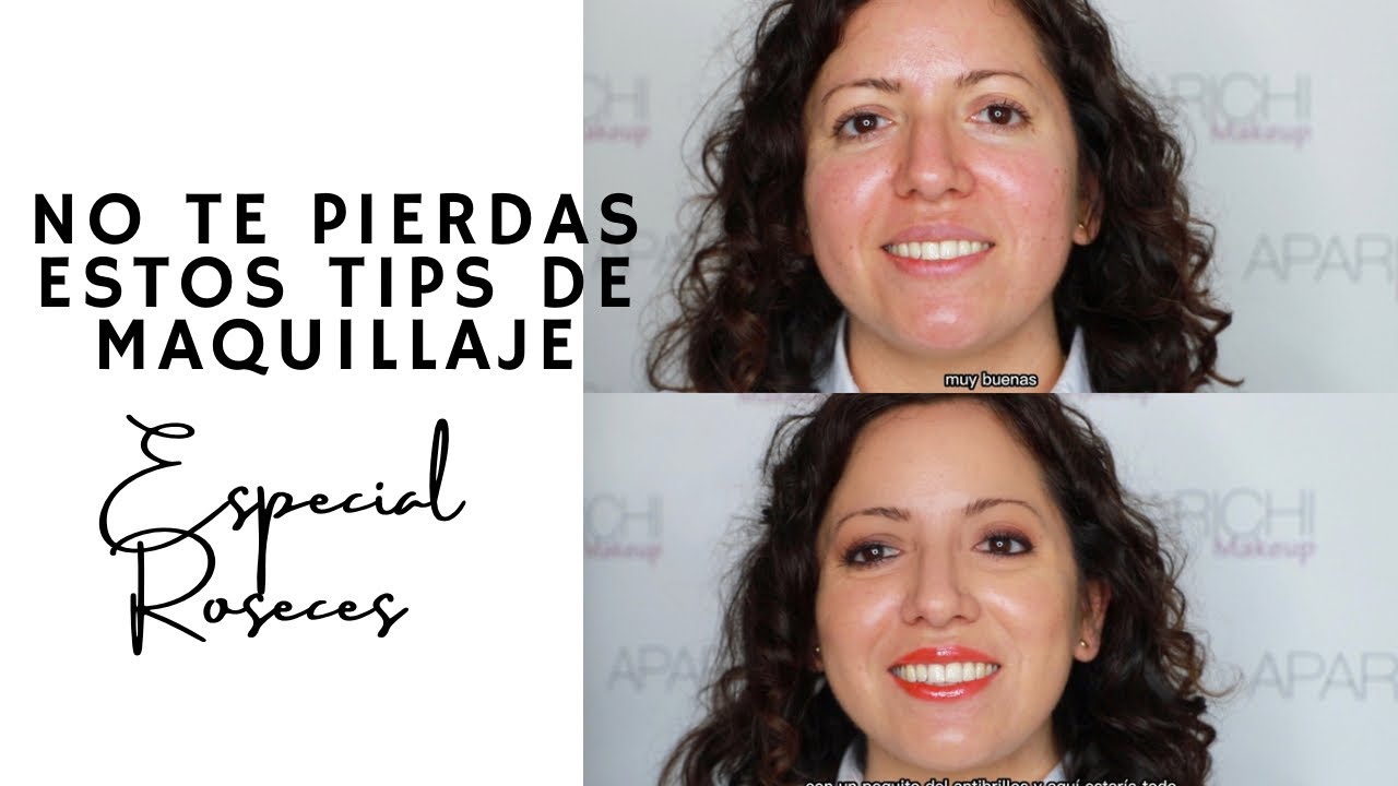 TIPS 👌🏻 DE MAQUILLAJE PARA PIELES ROSADAS O CON ROSÁCEA (rojeces)