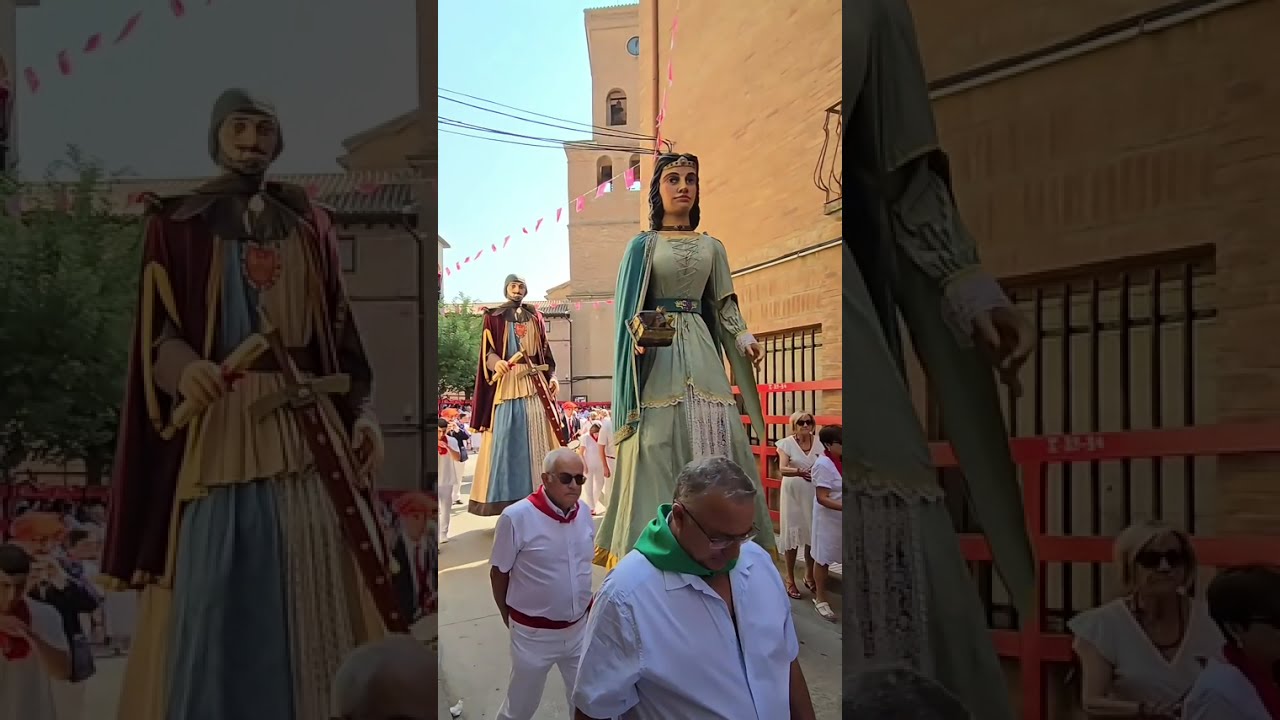 Festa Patronale di Marcilla: processione in onore di San Bartolomeo