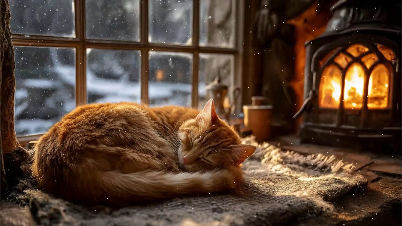 Relaxing Midnight Jazz Music to Help Your Sleeping Cats Rest and Relieve Anxiety Sounds 🐱
