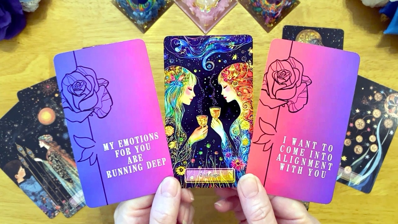 THIS PERSON IS DEEP IN THEIR FEELINGS ABOUT YOU 💖 (AND YOU FEEL IT) 🪽 LOVE TAROT READING