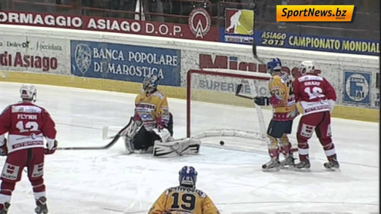 Serie A: Asiago - Bolzano 4:1, 21.02.2013