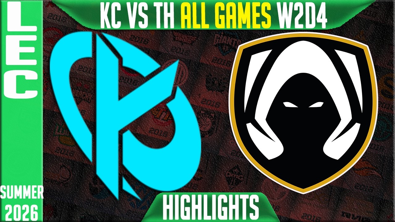 KC vs TH Highlights ALL GAMES | LEC Summer 2026 W2D4 | Karmine Corp vs Team Heretics