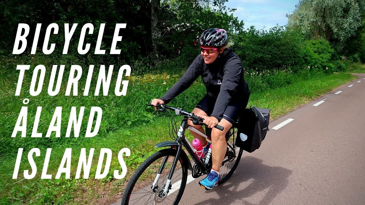 Bicycle Touring The Åland Islands Day 1 - Help! My Wife Is Faster Than Me