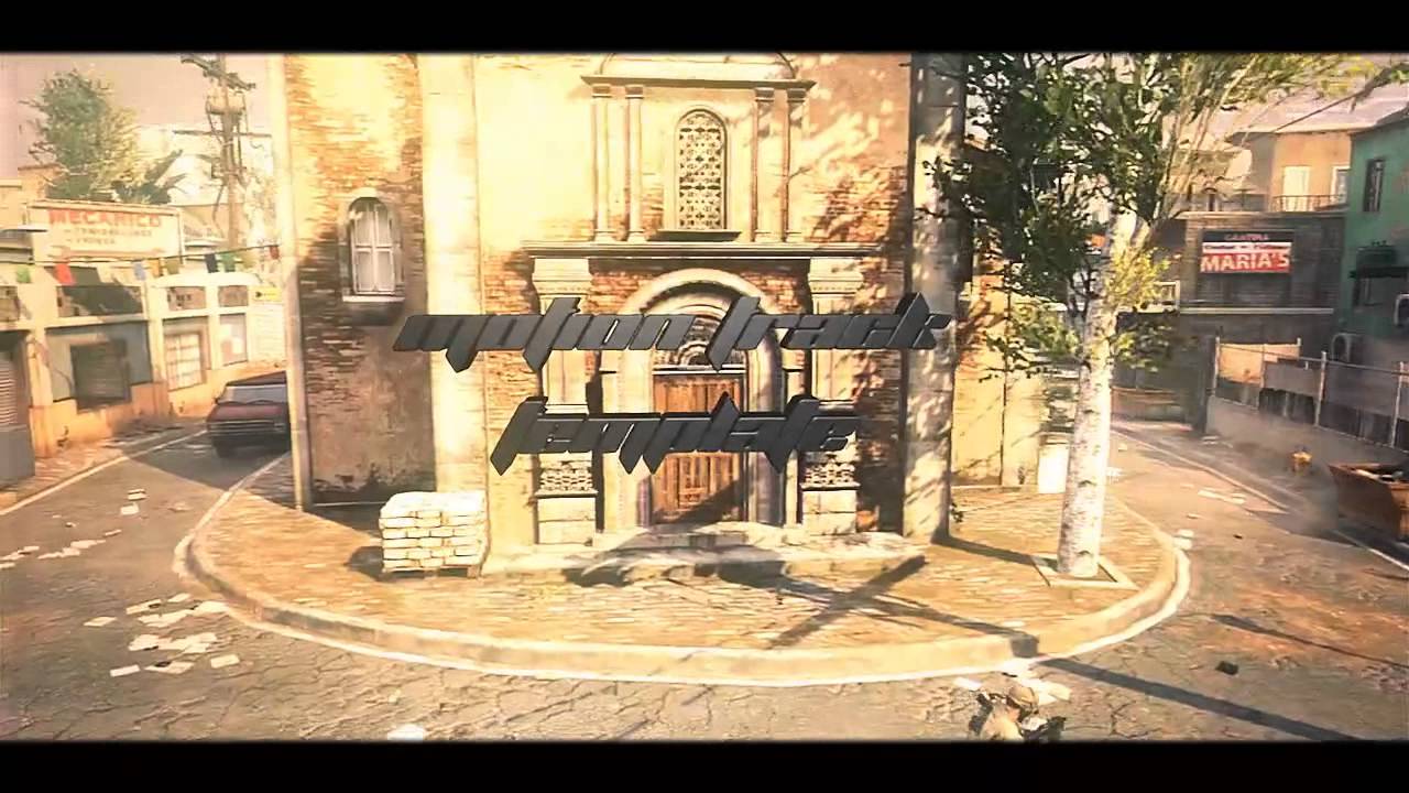 Black Ops 2 Slums 3D Motion Track Template #7