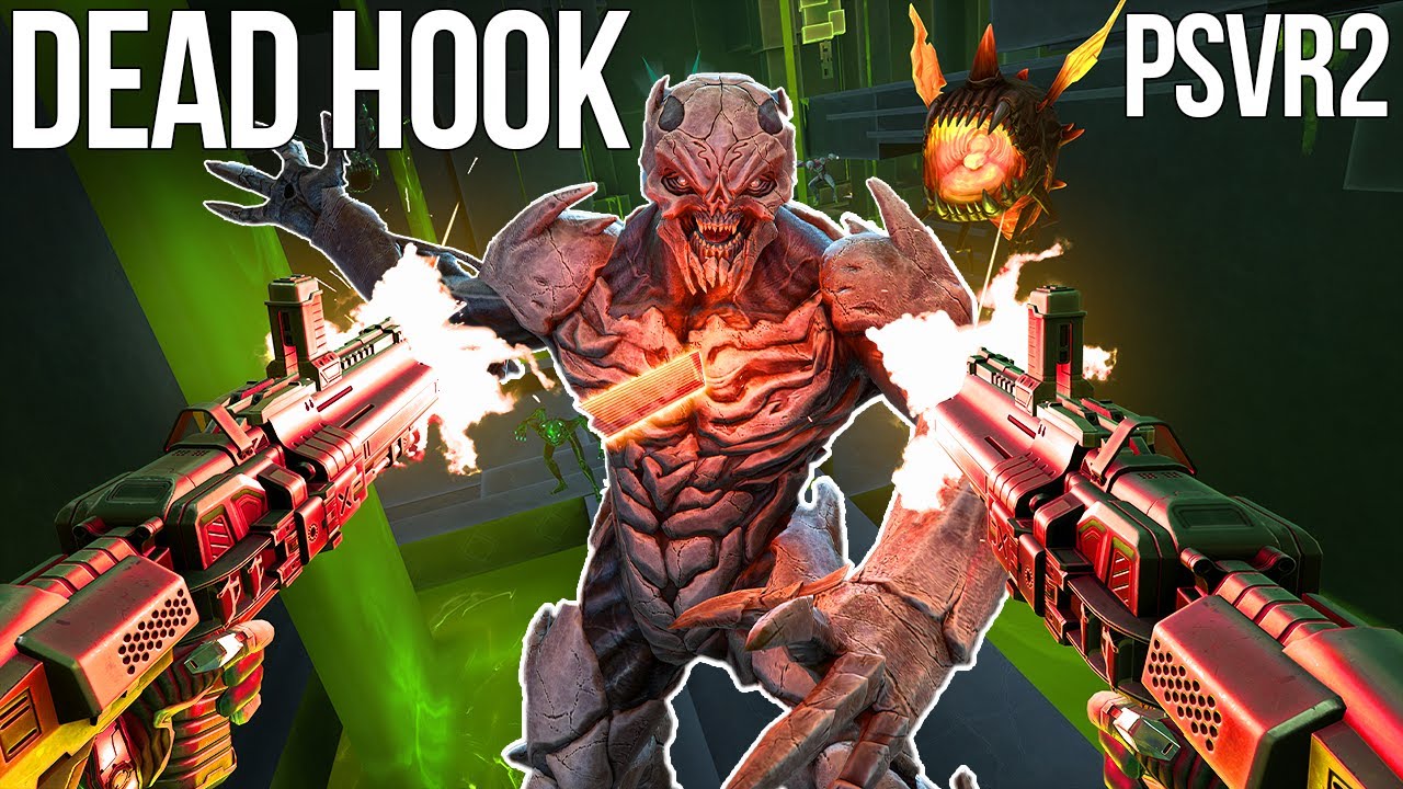 DOOM on PSVR2?? | Dead Hook Review For PSVR2