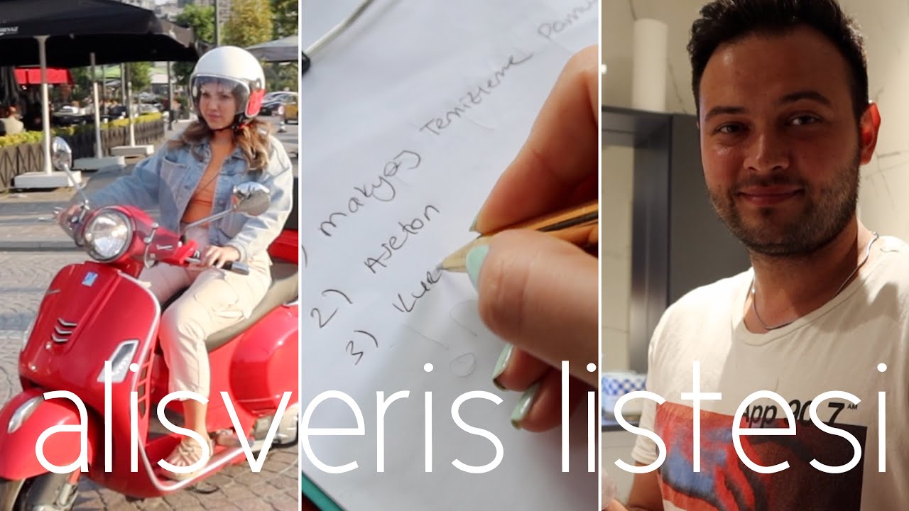 ALAYIM SİPARİŞLERİ! 🛵 | Alışveriş Listesi, Serkan'a Sürprizim, Ev Halleri