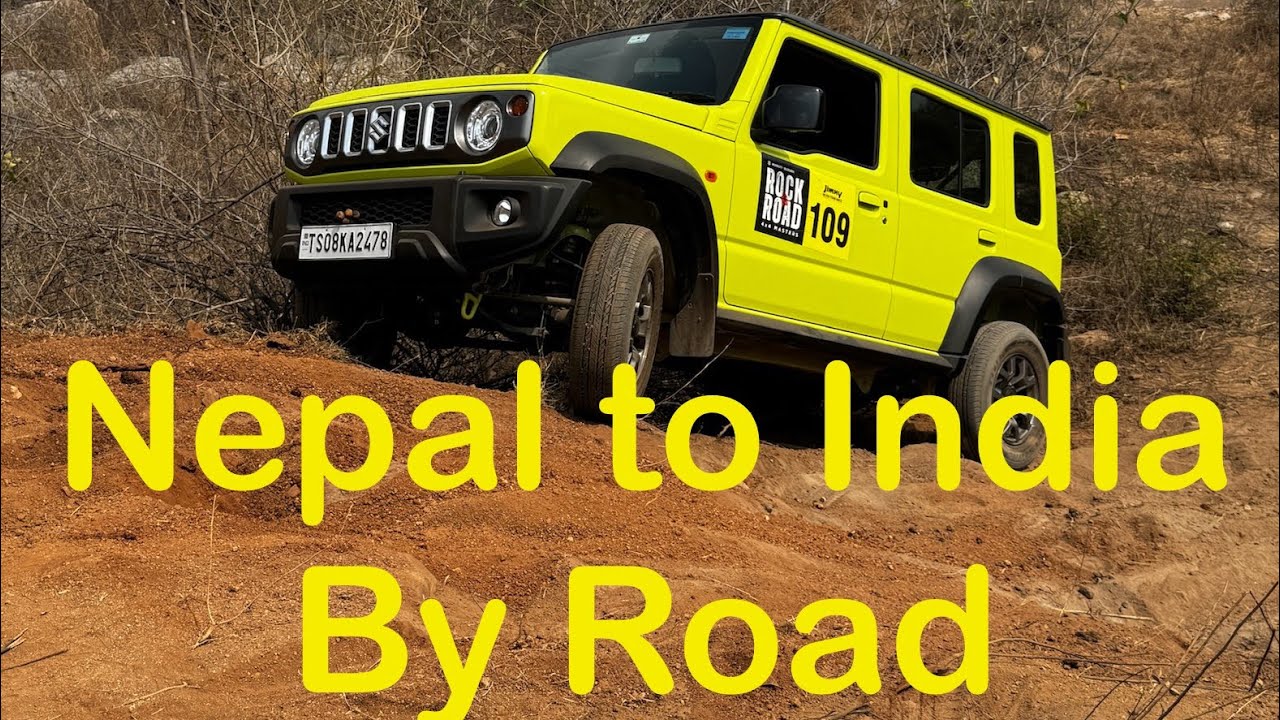 Nepal to India by Road in Jimny | GoPro | Part 1 (300km)