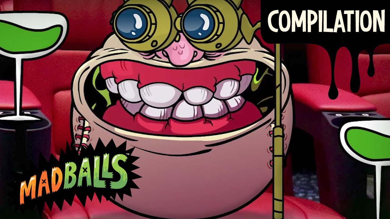 MADBALLS Cartoons ⚫ COMPILATION: Episodes 11+12+13+14+15 ⚫ Series 1