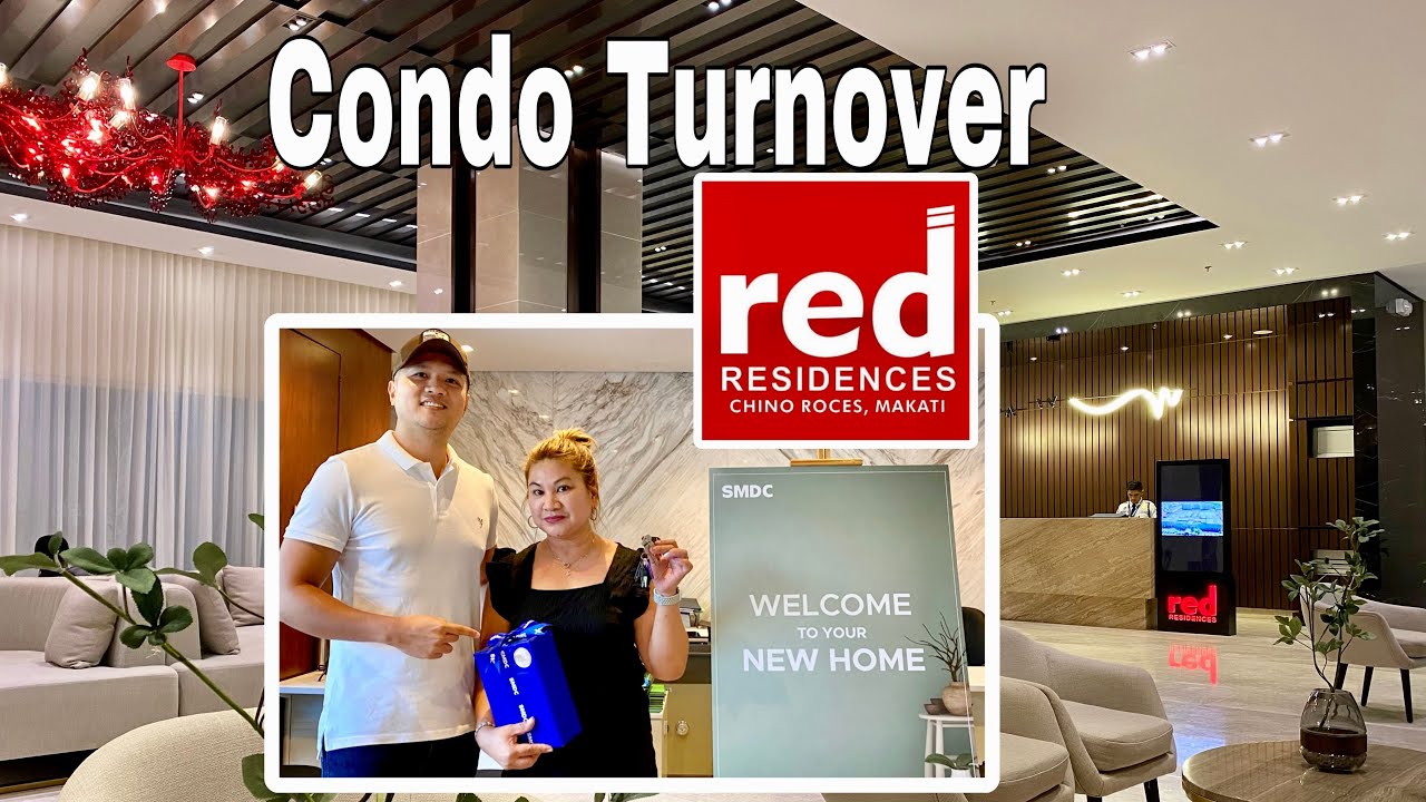 Condo Turnover in Red Residences Makati by SMDC | Tem Will Blanza