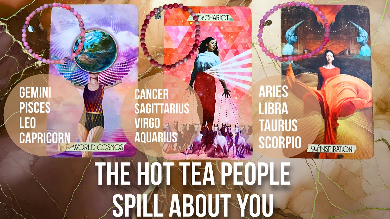 The hot tea people spill about you - Pick a Card Tarot Reading
