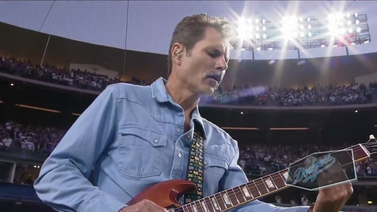 Johnny Stachela - National Anthem at Dodger Stadium