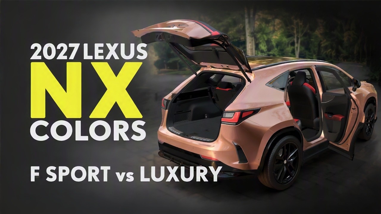 Обзор Lexus NX 2027: Новые цвета, которые стоит увидеть