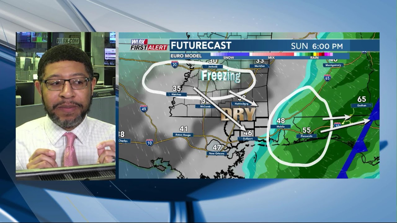 Waking Up with Wesley: Some showers ahead. Tracking when the next cold blast will arrive (1/22)