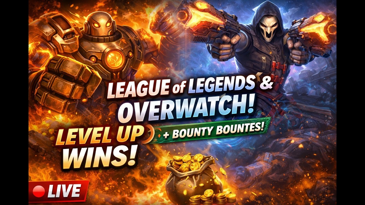 WINS TO ANOTHER LEVEL ✨  LoL  ✨ Ranked & Bounty  ✨ OVERWATCH  ✨ Just Chatting