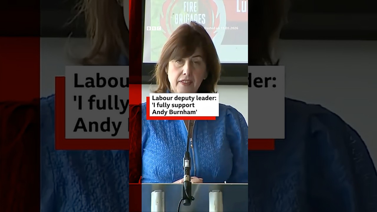 &lsquo;I fully support Andy Burnham,&rsquo; says Labour deputy leader. #KeirStarmer #BBCNews