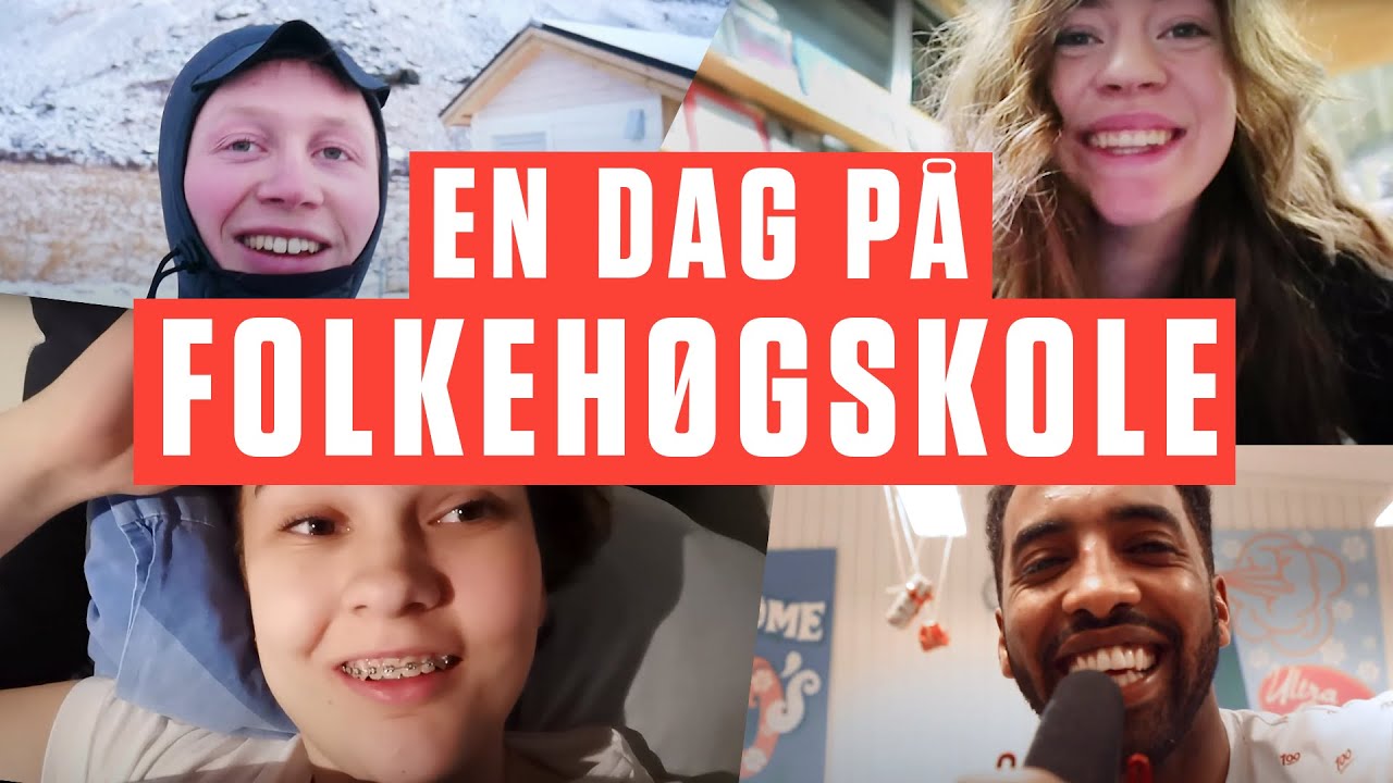 VLOG ⎮ En dag på folkehøgskole