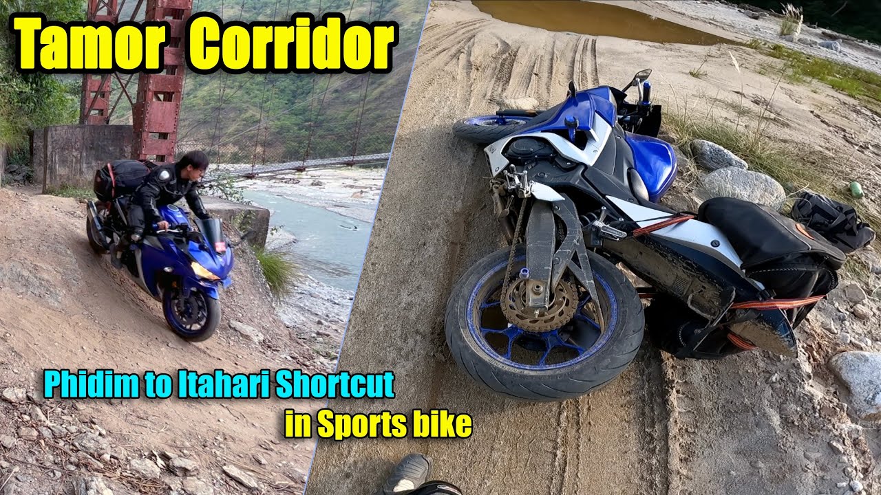 Tamor Corridor || Phidim to Mulghat New Shortcut || Itahari in Sports Bike 😢