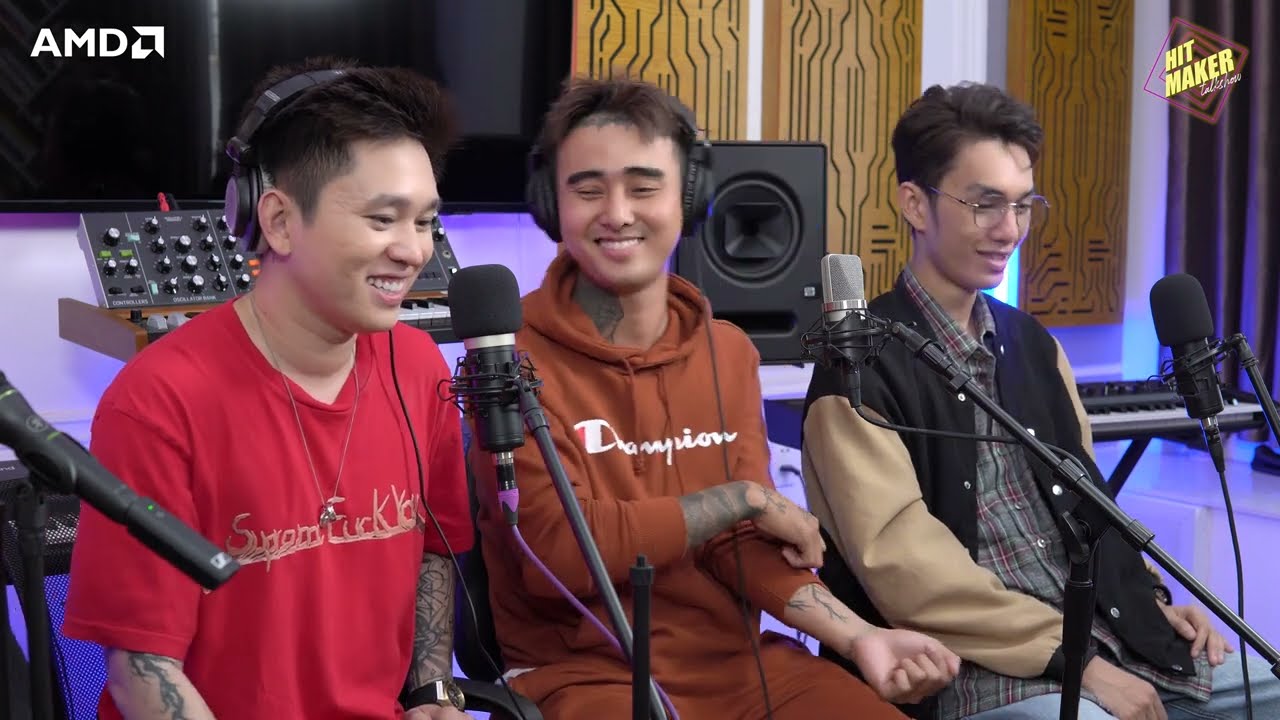 XIN - Đạt G, B Ray, Masew (Live) HIT MAKER #12 | Host THAI SON