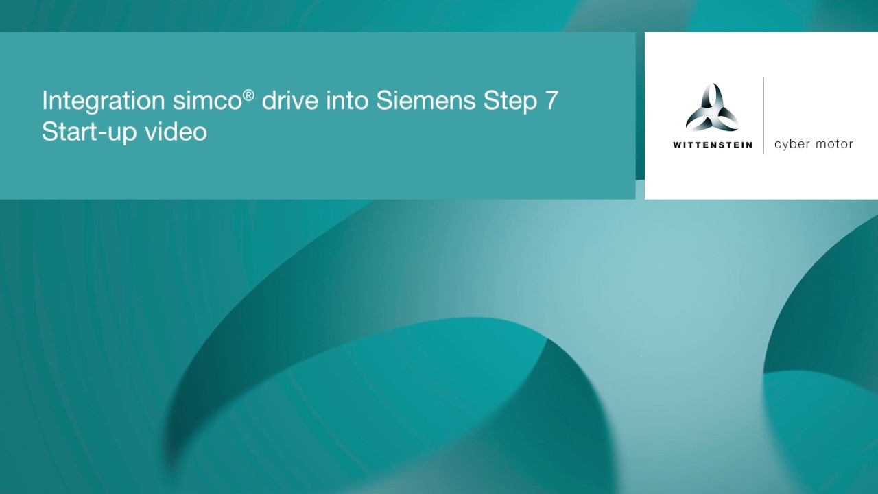 Integration of a simco® drive into Siemens TIA PORTAL