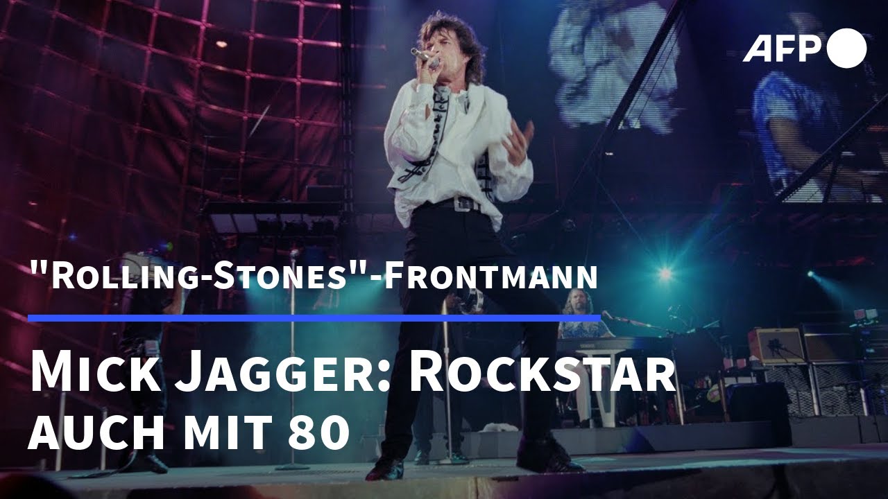 Mick Jagger: Mit 80 Jahren immer noch ein Rockstar | AFP