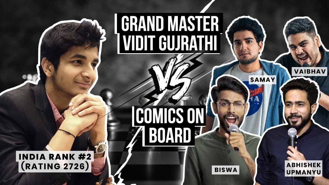 VIDIT GUJRATHI VS COMEDIANS ON BOARD ft. @aupmanyu @yokalyanyo @vaibhavsethiacomedian