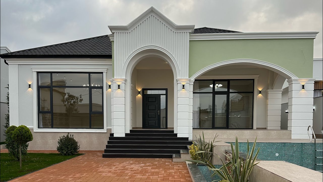 MƏRDƏKANDA TAQİYEV KÜÇƏSİNDƏ 580.000 AZN YENİ ÜSLÜBDA BAĞ EVİ +994552206757 #merdekan  #bağevi #ev 