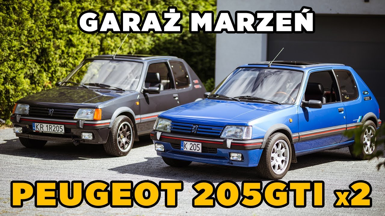 Peugeot 205GTI x2 w tym unikat LeMans | Garaż marzeń