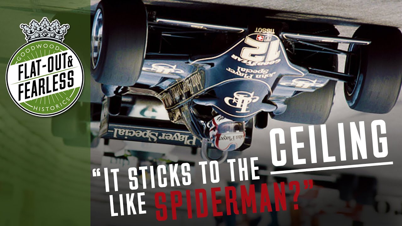 Lotus 91: The F1 Car That Sticks Like Spiderman