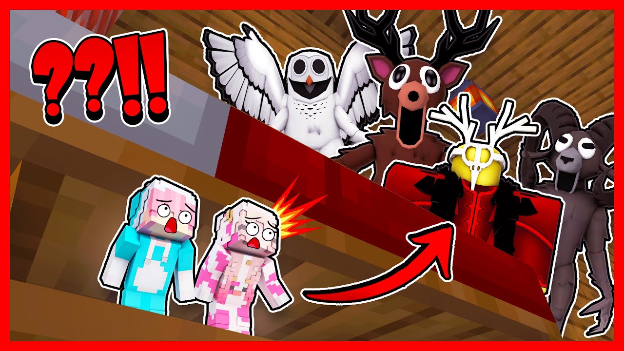 ATUN & MOMON MASUK KEDALAM RUMAH PALING PANJANG DI MINECRAFT !! Feat @sapipurba