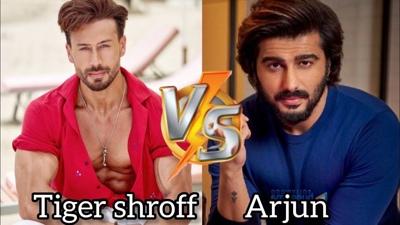 Tiger shroff 🆚 Arjun Top 10 highest grossing movies comparison video 