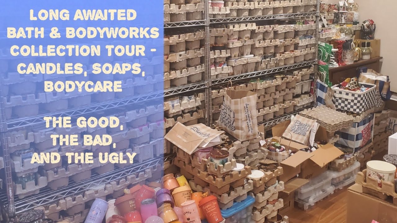 Bath & BodyWorks Collection Tour 2024 - Candles, Soaps, Bodycare!