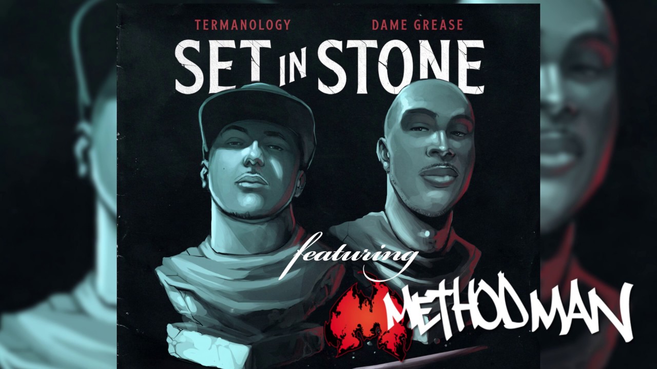 Termanology x Dame Grease - Set In Stone ft. Method Man (Official Lyric Video)