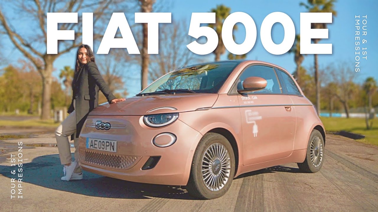 O CARRO DOS MEUS SONHOS: Tour e Primeiras Impressões sobre o Fiat 500e