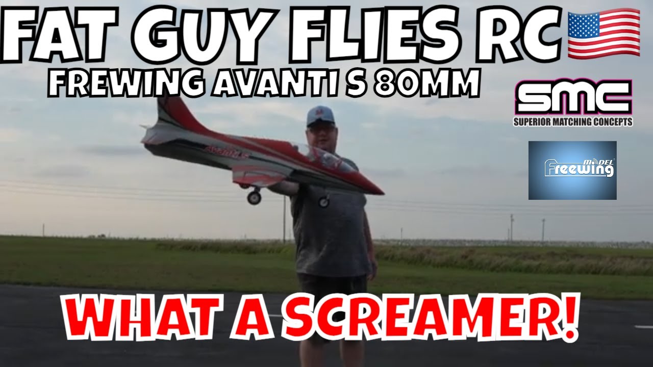 FREEWING AVANTI S 80MM WHAT A SCREAMER PART 1 by Fat Guy Flies RC