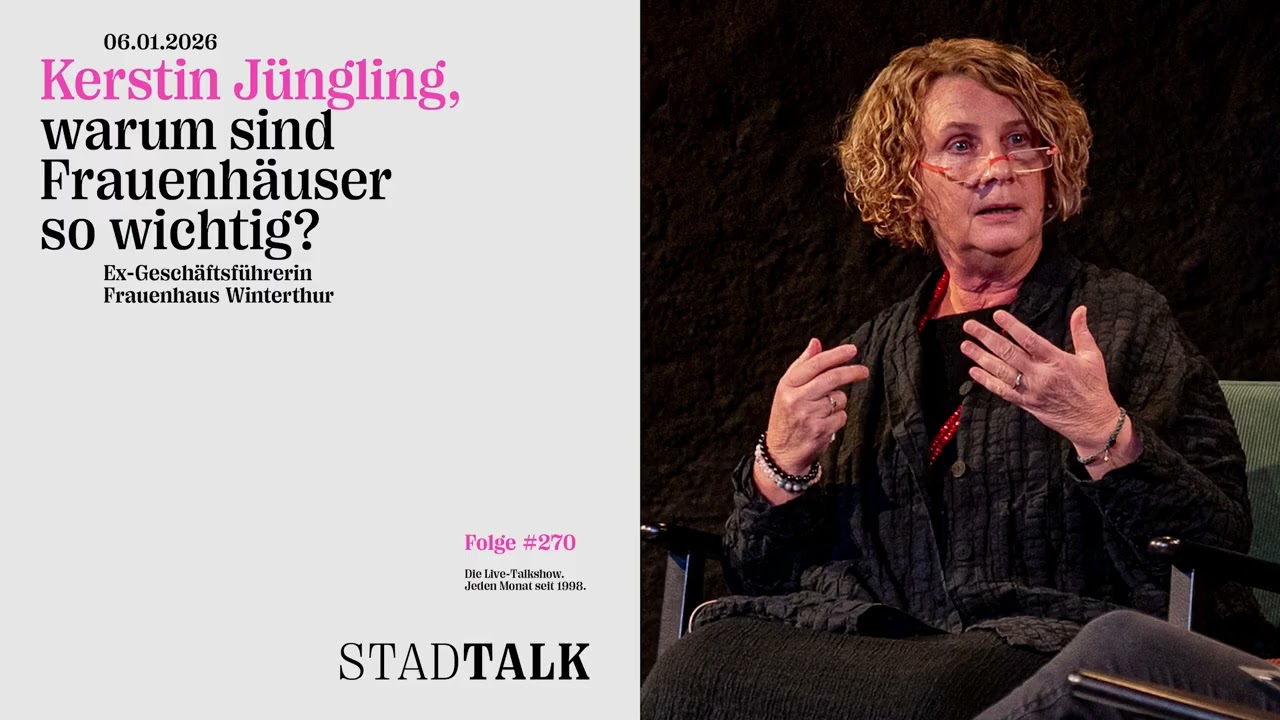 StadTalk #270 Kerstin Jüngling, warum sind Frauenhäuser so wichtig?  #livetalkshow #livepodcast