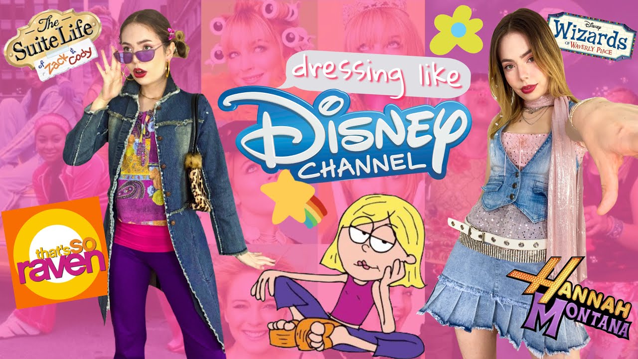 dressing like 00's DISNEY CHANNEL STARS!