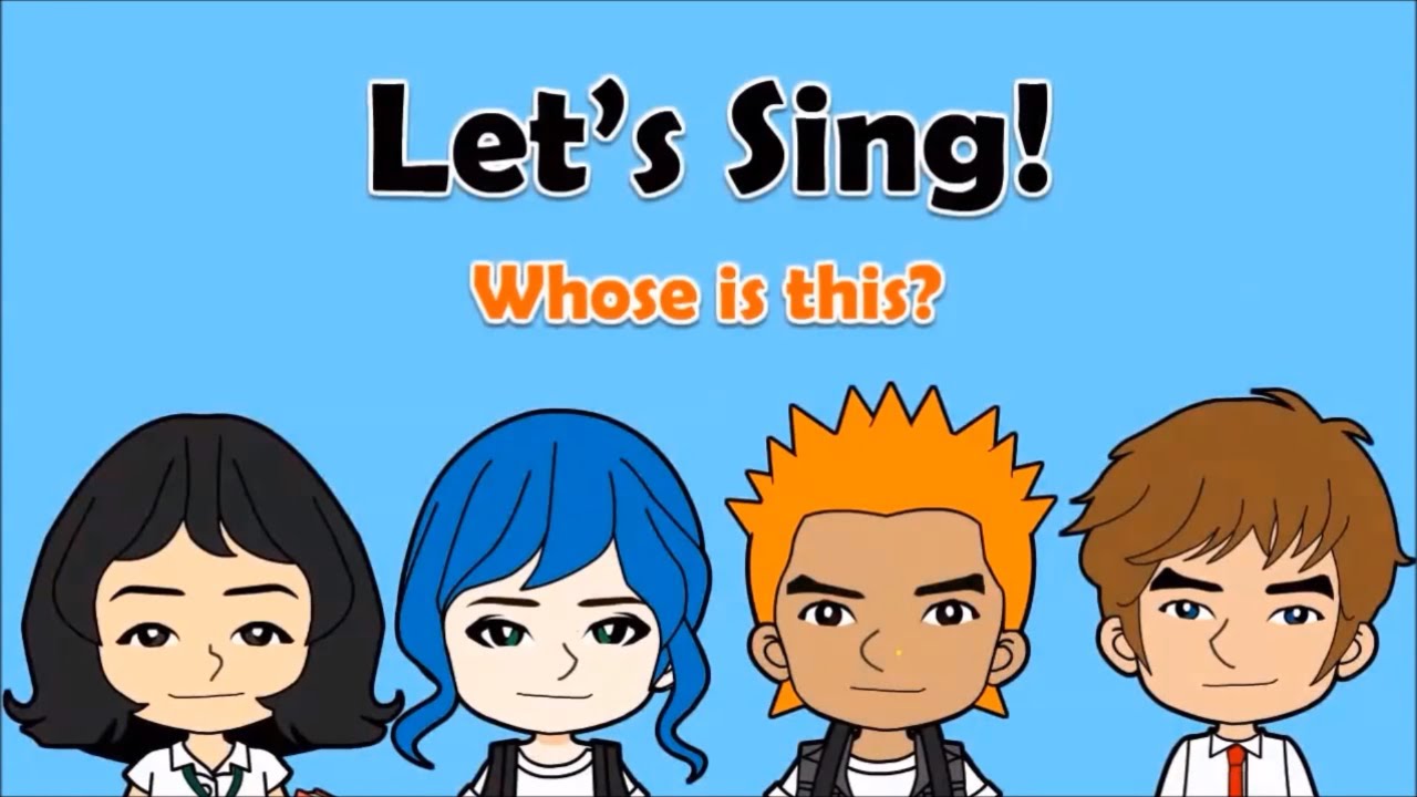 31 'Whose is this?' Song  (Possessions)  English on Tour