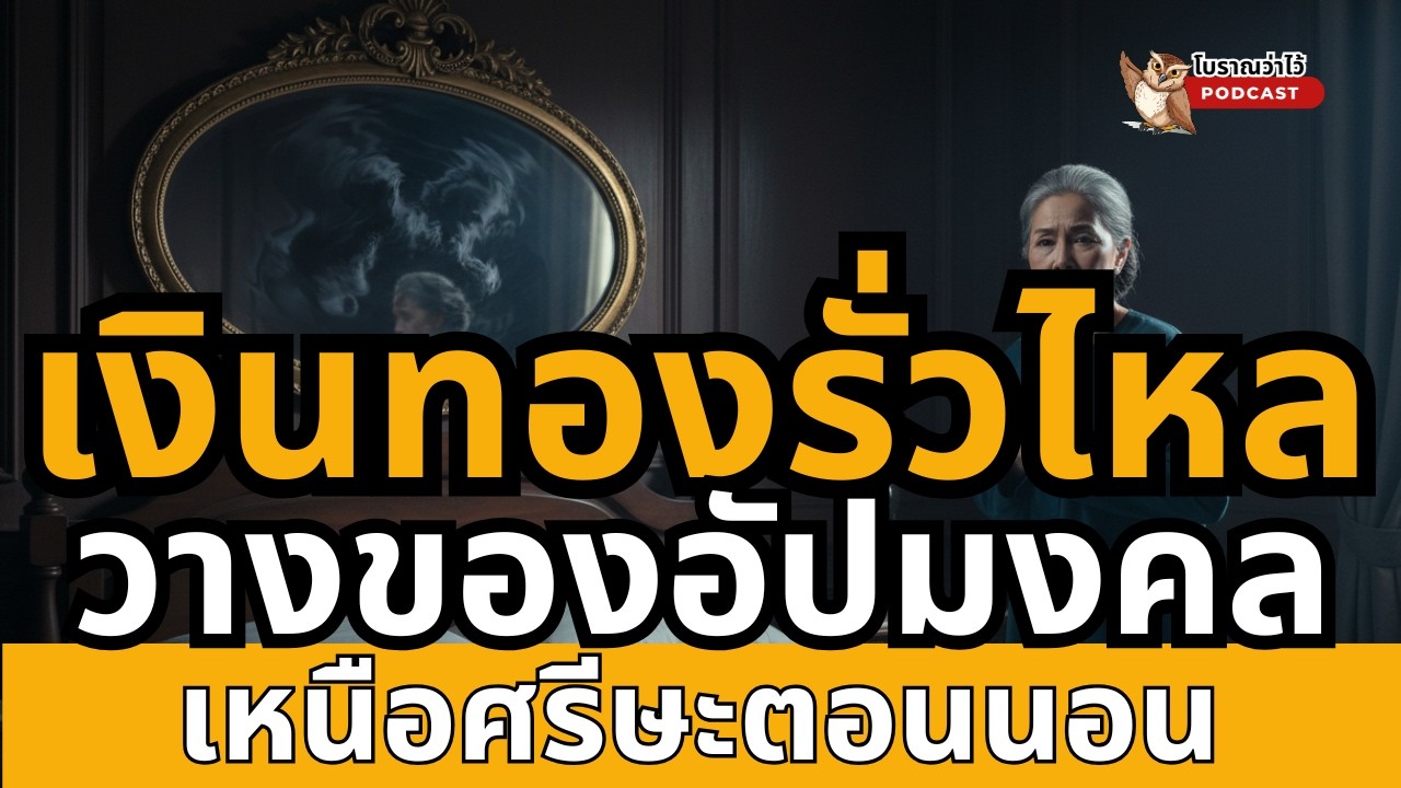 เงินทองรั่วไหล วางของอัปมงคลเหนือศรีษะตอนนอน |โบราณว่าไว้