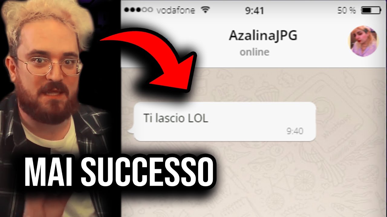 Marco Non E' Stato Lasciato Cosi Dalla Sua Ex (Ti Lascio LOL)