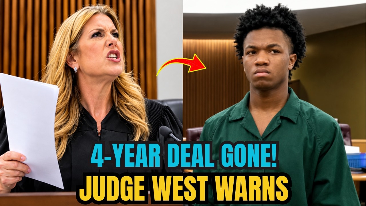 Judge West WARNS 19-Year-Old as Jail Misconduct Costs Teen His 4-Year Plea Deal in Court!