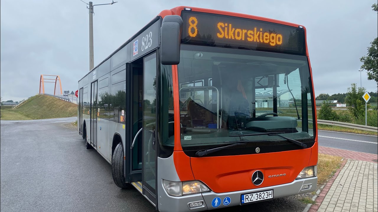 MPK Rzeszów linia 8 Rudna Wielka - Sikorskiego MPGK