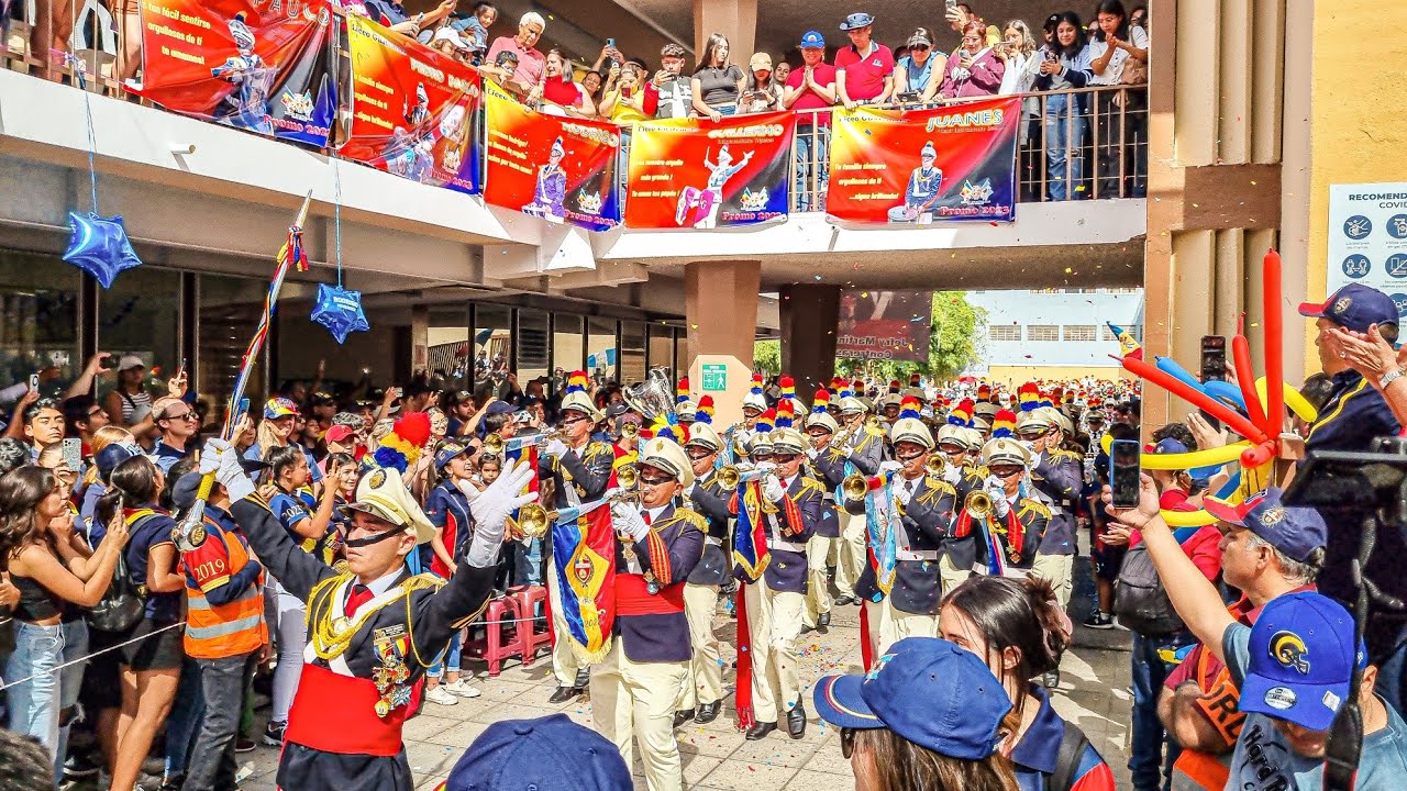 IMPONENTE ENTRADA BANDA LICEO GUATEMALA A SU COLEGIO 2023 - Parte 2