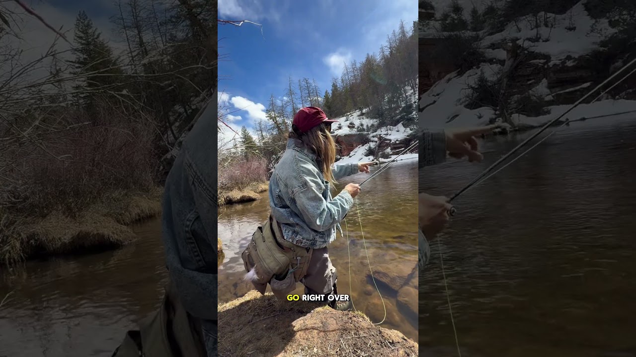 Fishing the Frying Pan River, Colorado!
