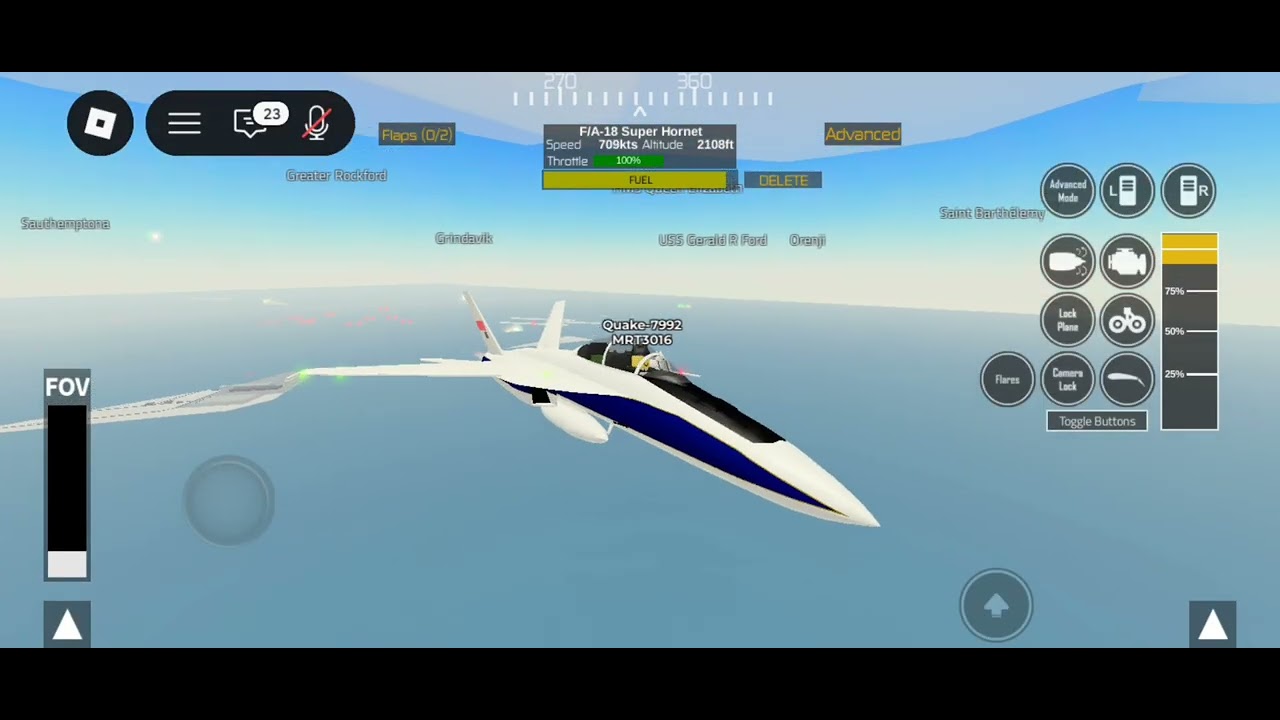 Roblox plane game