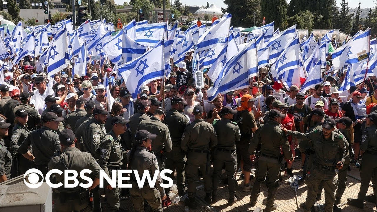 Israeli parliament approves part of judicial overhaul plan amid major protests